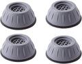 LIVIQUE ENTERPRISES Anti Vibration Pads for Washing Machine Washing Machine Feet Pads Shock Absorber Noise Cancelling Washer Support, Washing Machine Anti Vibration Pad Heightening Pads with Suction