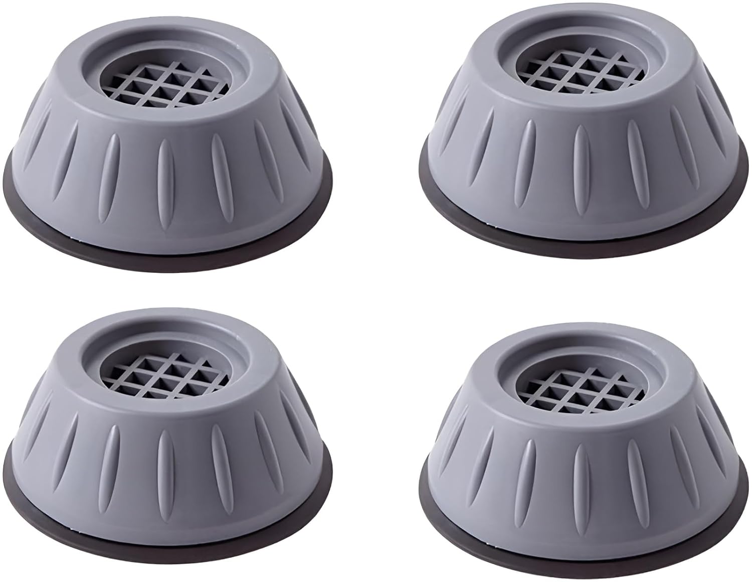 LIVIQUE ENTERPRISES Anti Vibration Pads for Washing Machine Washing Machine Feet Pads Shock Absorber Noise Cancelling Washer Support, Washing Machine Anti Vibration Pad Heightening Pads with Suction