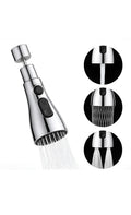 "360° Rotatable Flexible Faucet Extension for Kitchen Sink – 3 Spray Modes (Spray, Mesh, Strong) & Easy Installation" kitchen tools